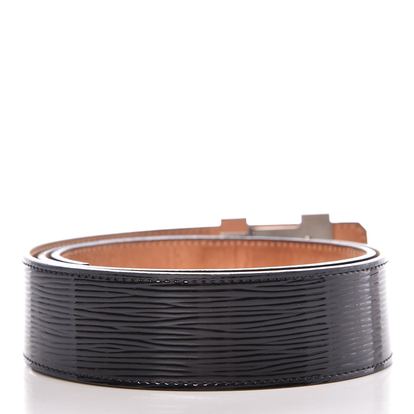 Epi Electric 40mm LV Initiales Belt 85 34 Black