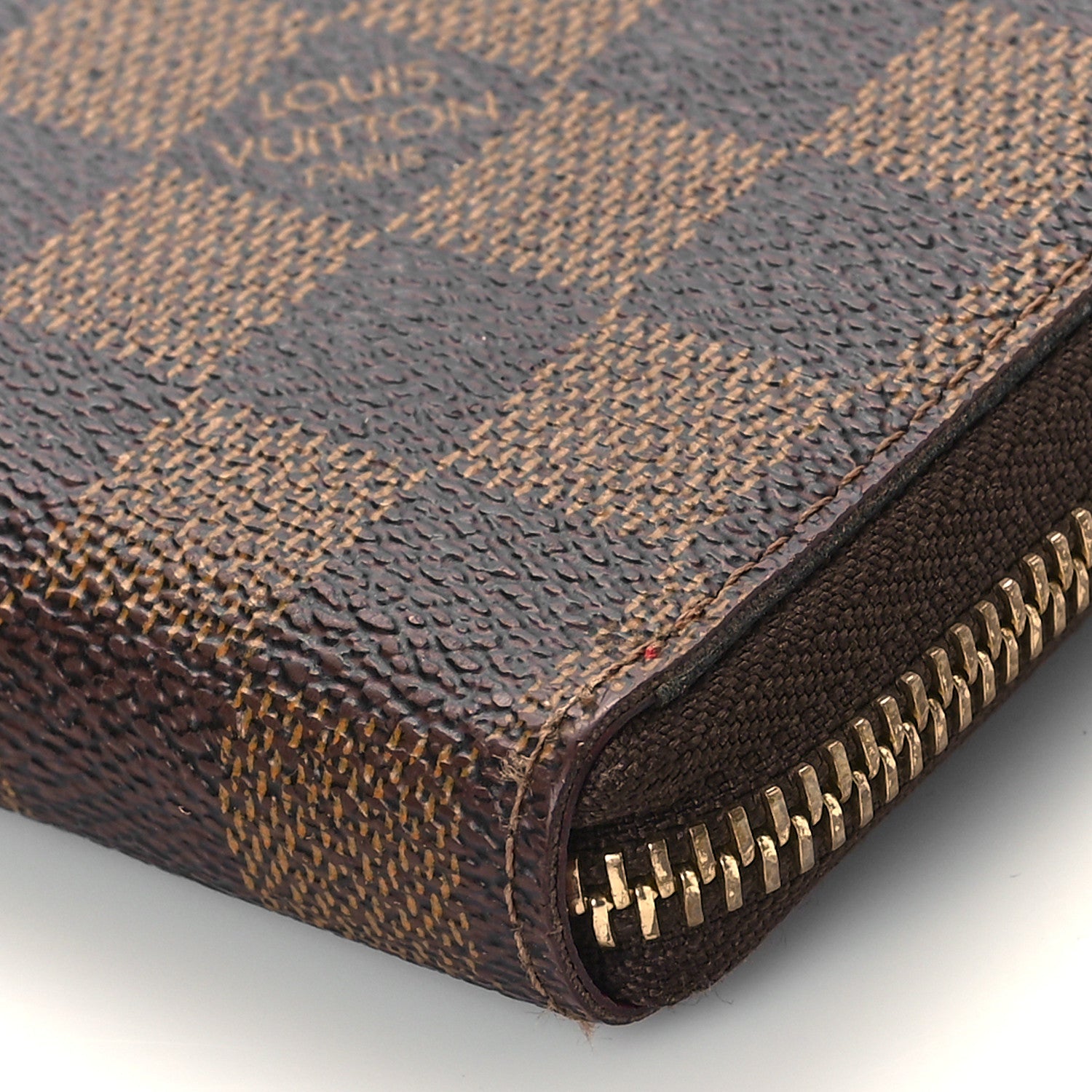 Louis Vuitton Damier Ebene Clemence Wallet Cherry 8 of 8