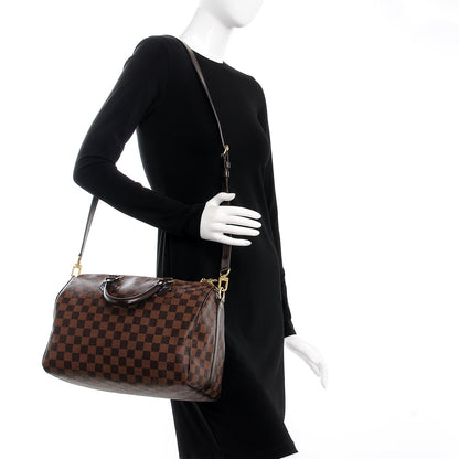 Louis Vuitton Damier Ebene Speedy Bandouliere 30 2 of 10