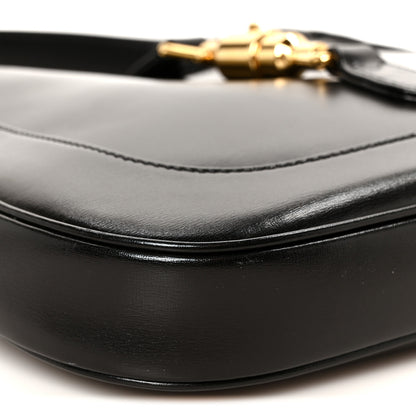 Gucci Boarded Dyana Lux Calfskin Small Jackie 1961 Hobo Black 10 of 11
