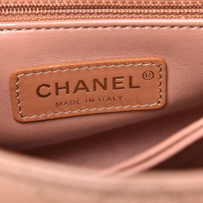 Chanel Caviar Quilted Mini Coco Handle Flap Brown 6 of 8