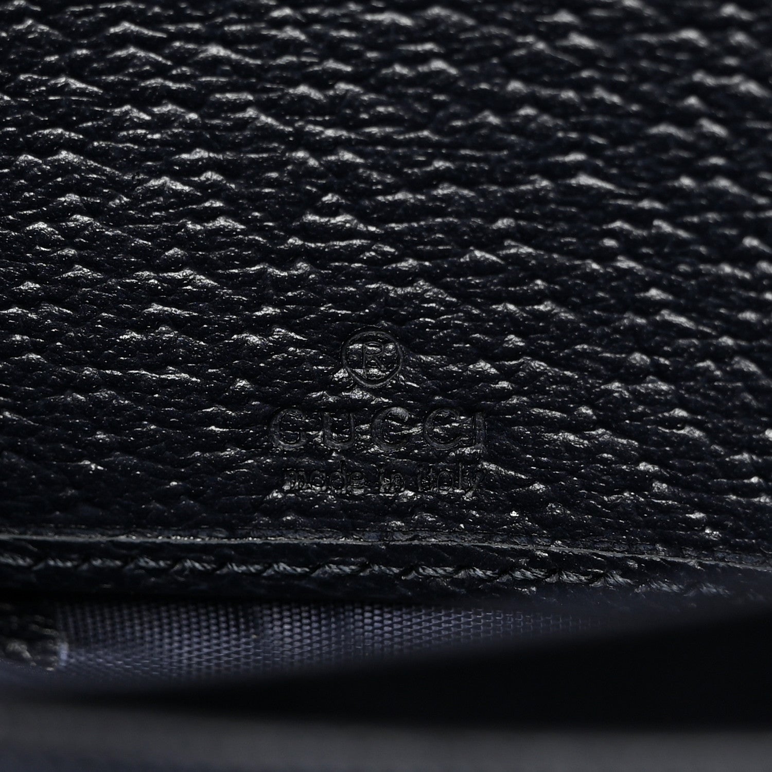 Gucci GG Supreme Monogram Textured Dollar Calfskin Web Ophidia Zip Around Wallet Beige Blue 6 of 8