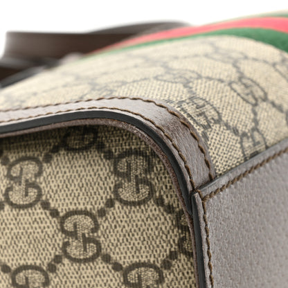 Gucci GG Supreme Monogram Small Ophidia Tote Bag Brown 12 of 14