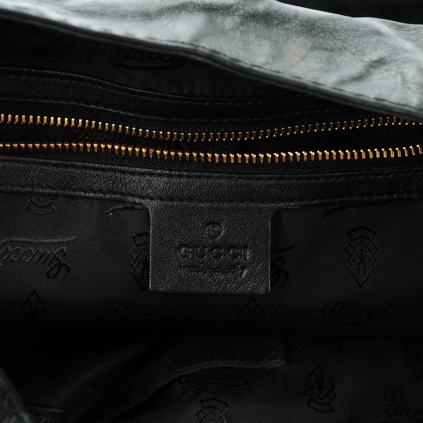Calfskin Large New Jackie Hobo Black