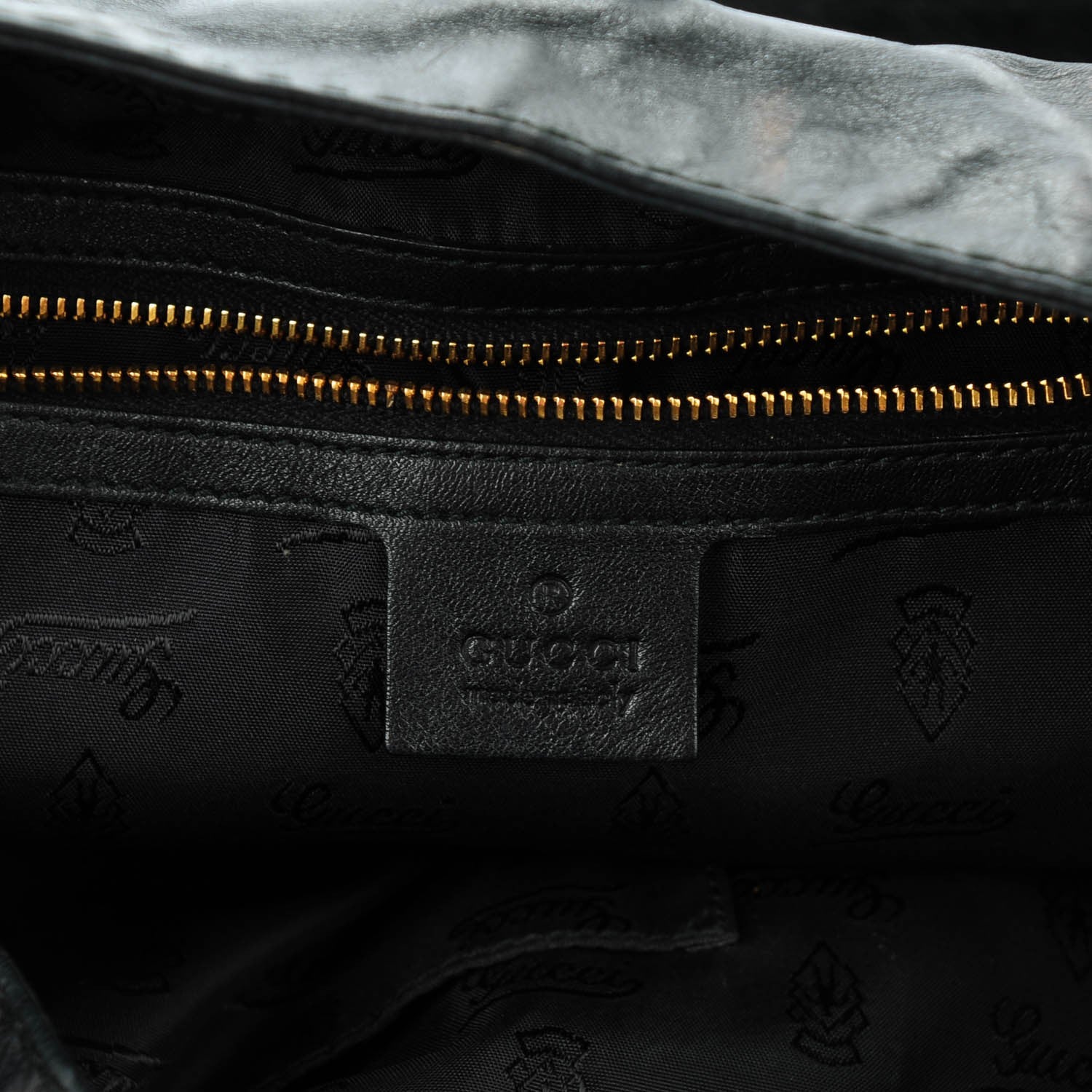 Gucci Calfskin Large New Jackie Hobo Black 6 of 7