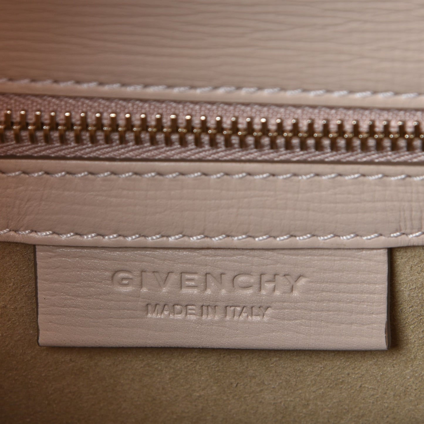 Textured Calfskin Mini Pandora Box Crossbody Bag Powder Pink
