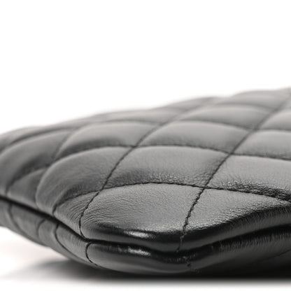 Chanel Calfskin Quilted Crossbody Bag Black 10 of 10