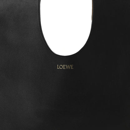 Loewe Shiny Nappa Calfskin Paseo Shoulder Bag Black 7 of 9