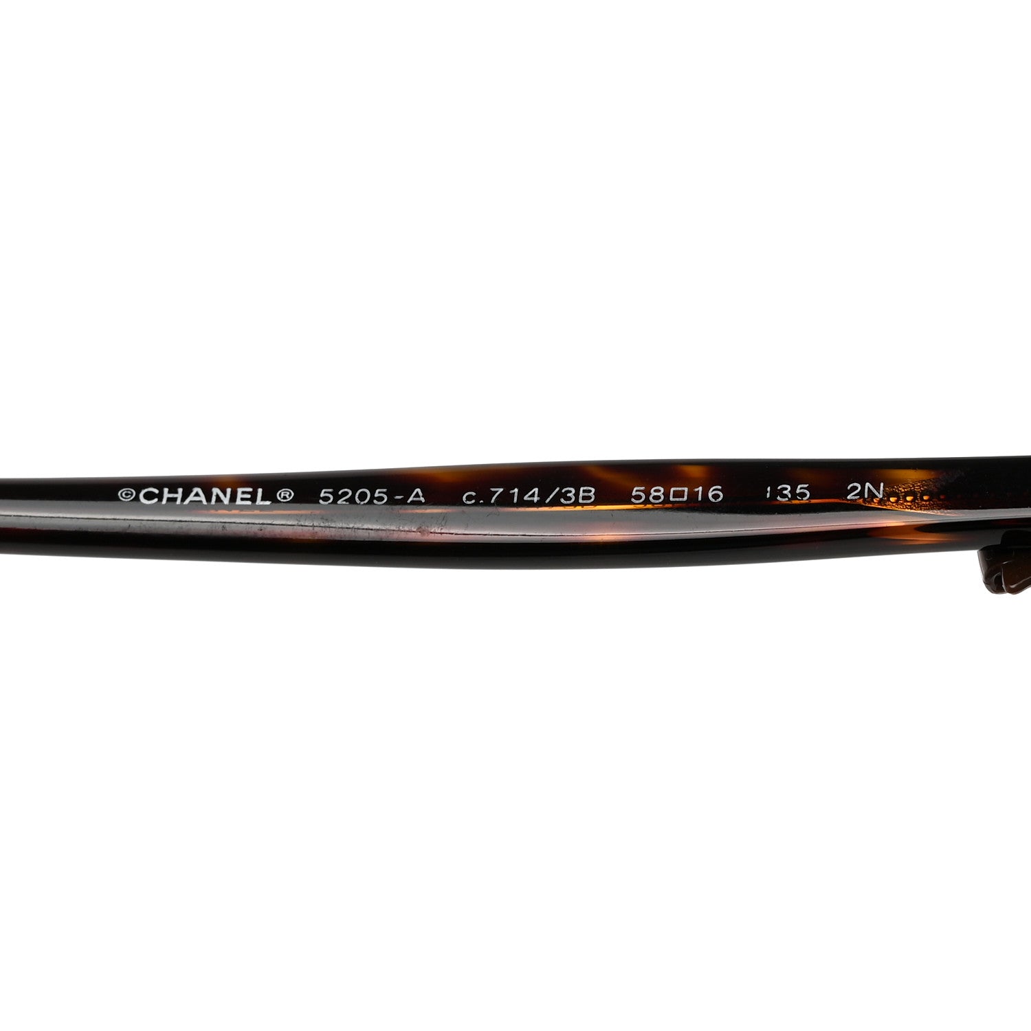 Chanel Acetate CC Bow Sunglasses 5205-A Tortoise 5 of 7