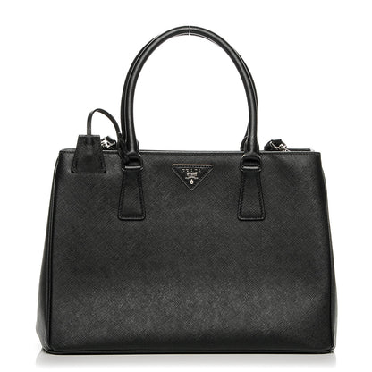 Prada Saffiano Lux Small Tote Nero Black 1 of 6