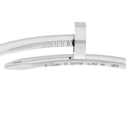 Cartier 18K White Gold Juste Un Clou Bracelet 20 5 of 5