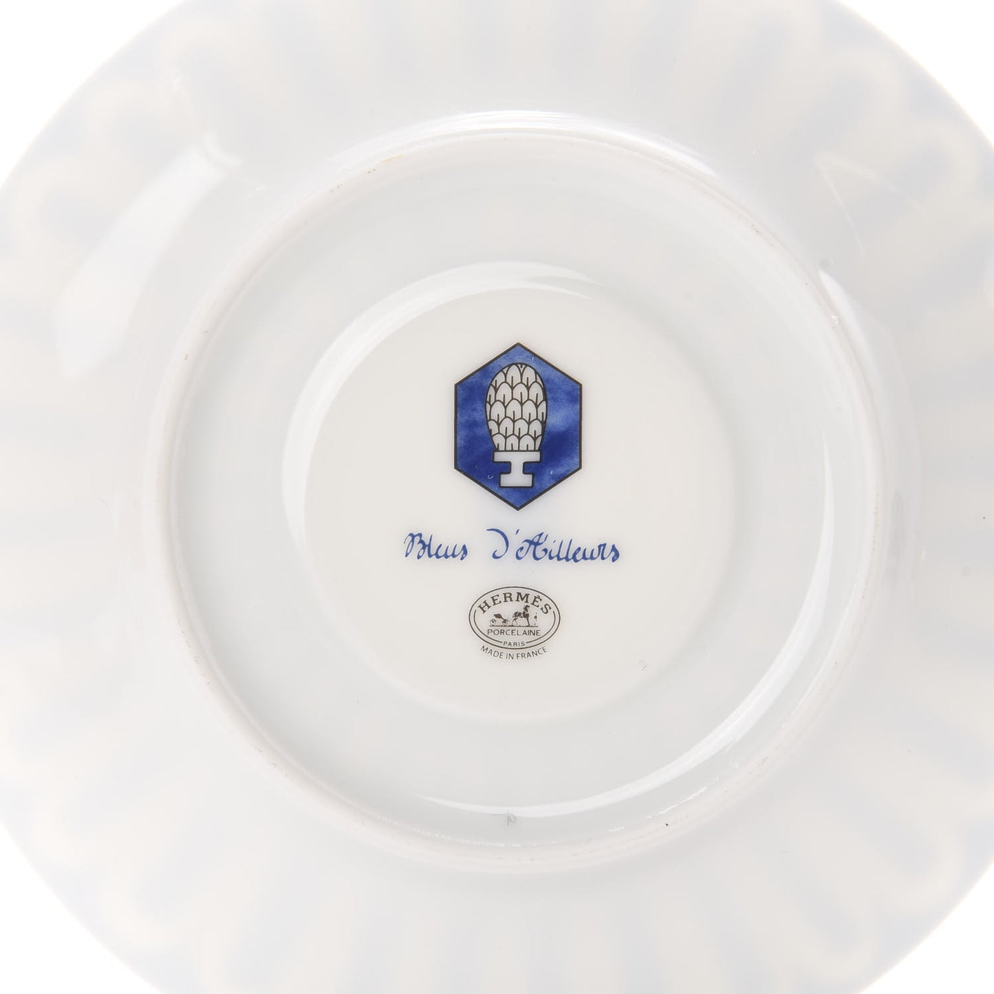 Porcelain Bleus d'Ailleurs Tea Cup And Saucer Set Of 2