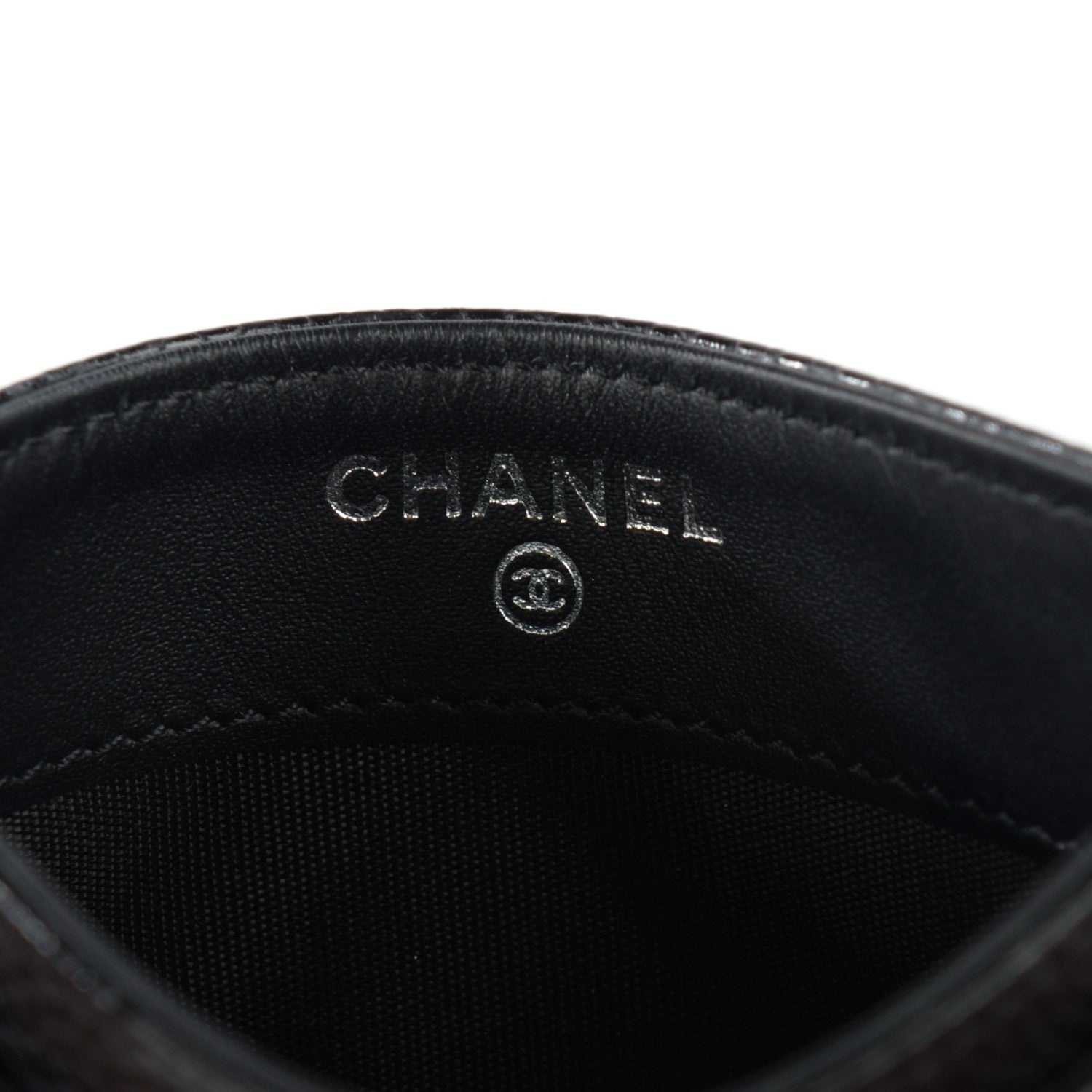 Chanel Caviar Timeless CC Card Holder Black 5 of 7