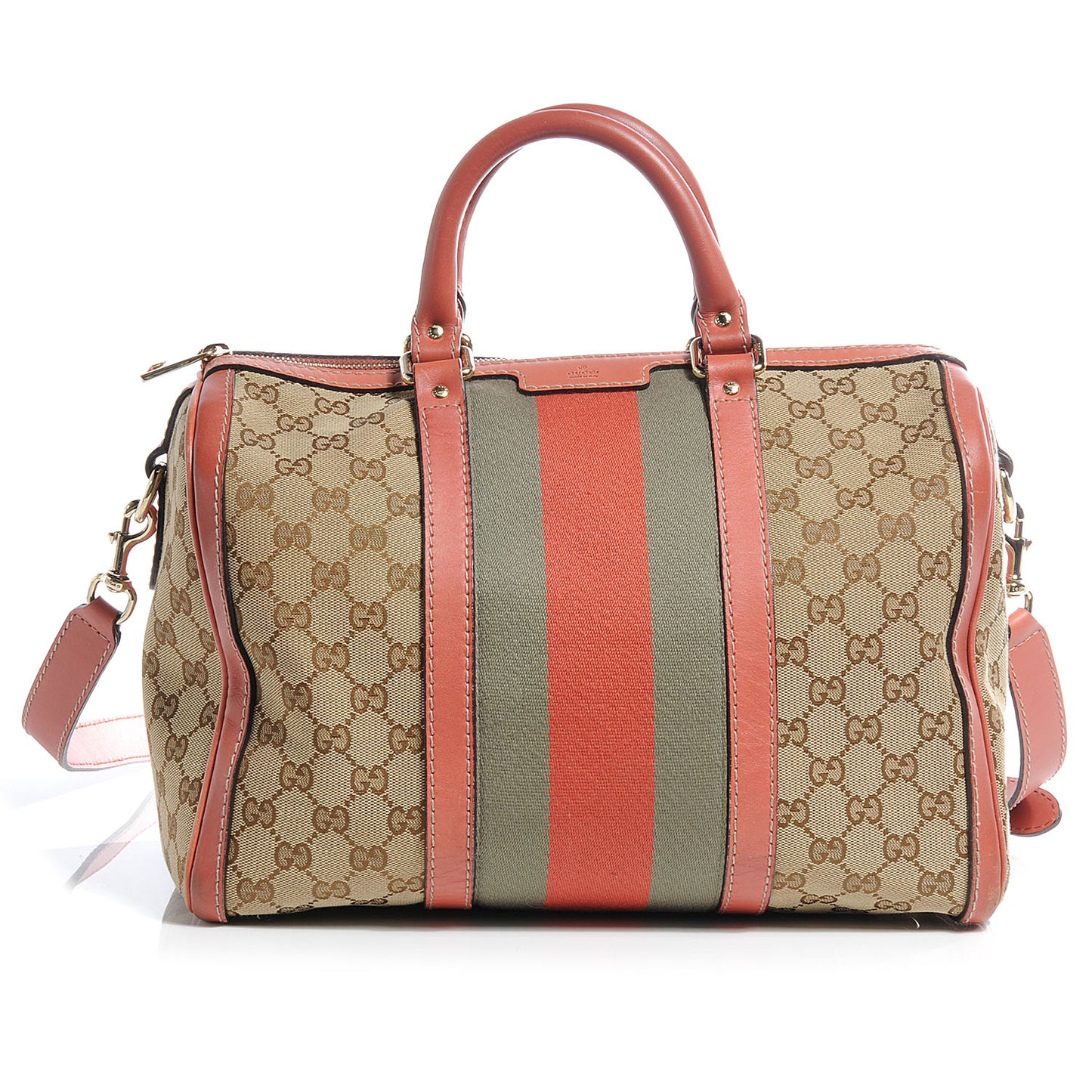 Monogram Vintage Web Medium Boston
