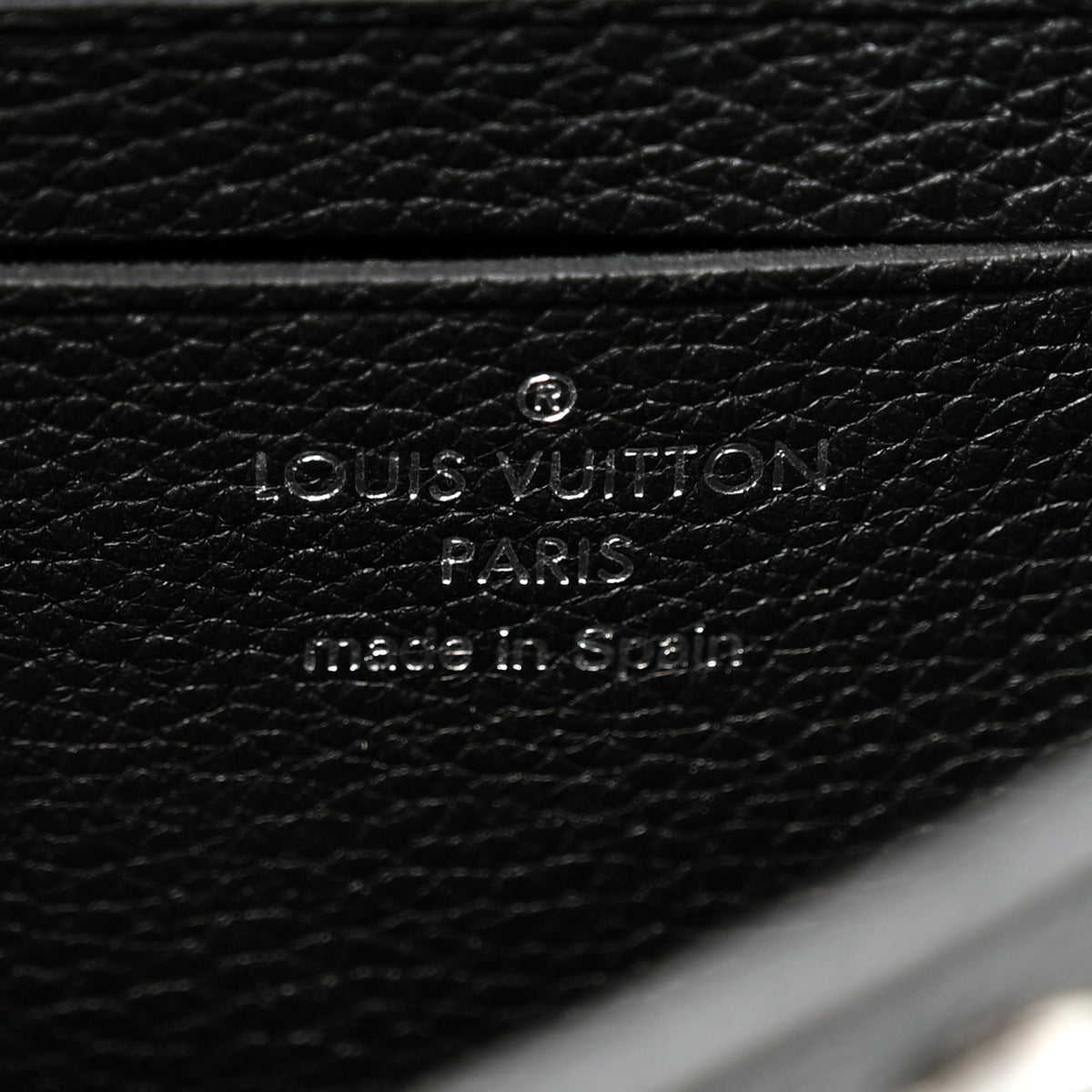 Louis Vuitton Calfskin Nano Lockme Bucket Black 6 of 9