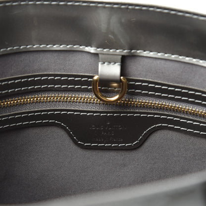 Louis Vuitton Vernis Wilshire PM Gris Art Deco 8 of 9