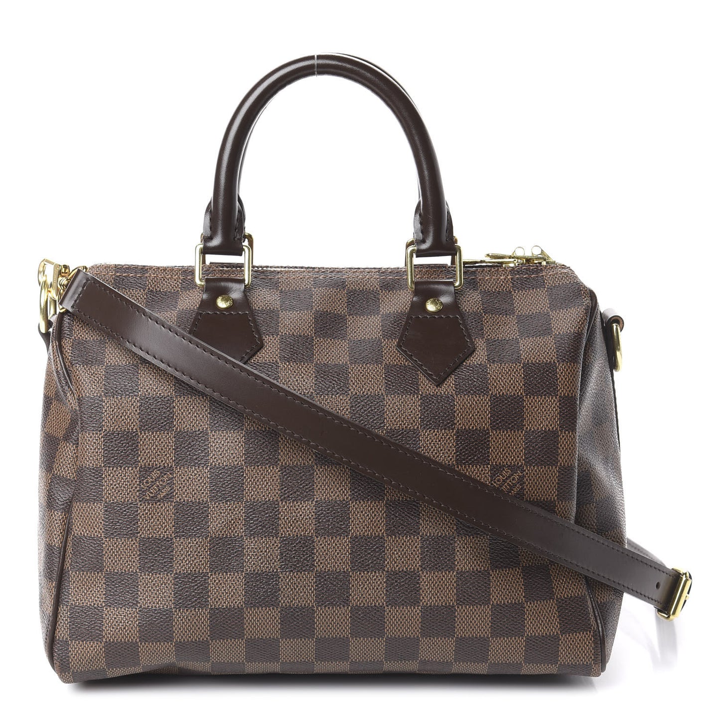 Damier Ebene Speedy Bandouliere 25