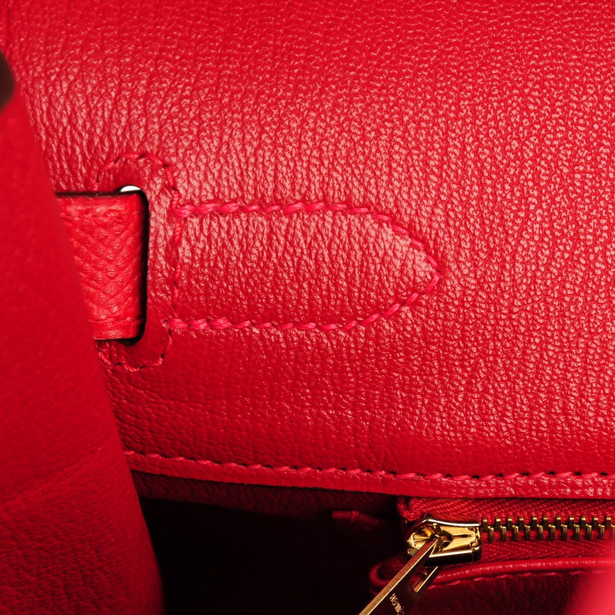 Hermes Epsom Birkin 35 Rouge Casaque 15 of 26
