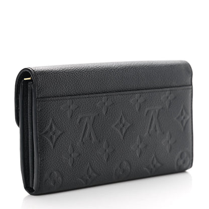 Louis Vuitton Empreinte Sarah Wallet NM Black 3 of 11
