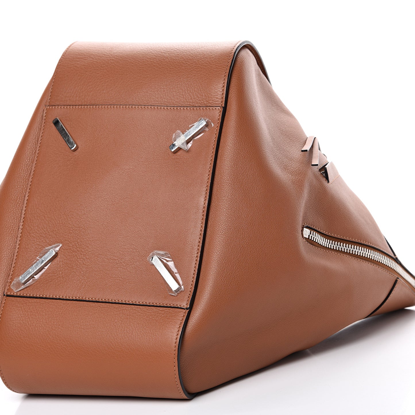 Calfskin Medium Hammock Shoulder Bag Tan