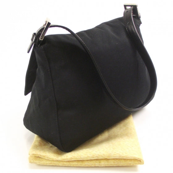 Fendi Canvas Mama Baguette Black 3 of 11