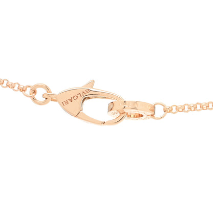 Bulgari 18K Rose Gold Mother of Pearl BVLGARI BVLGARI Pendant Necklace 3 of 3