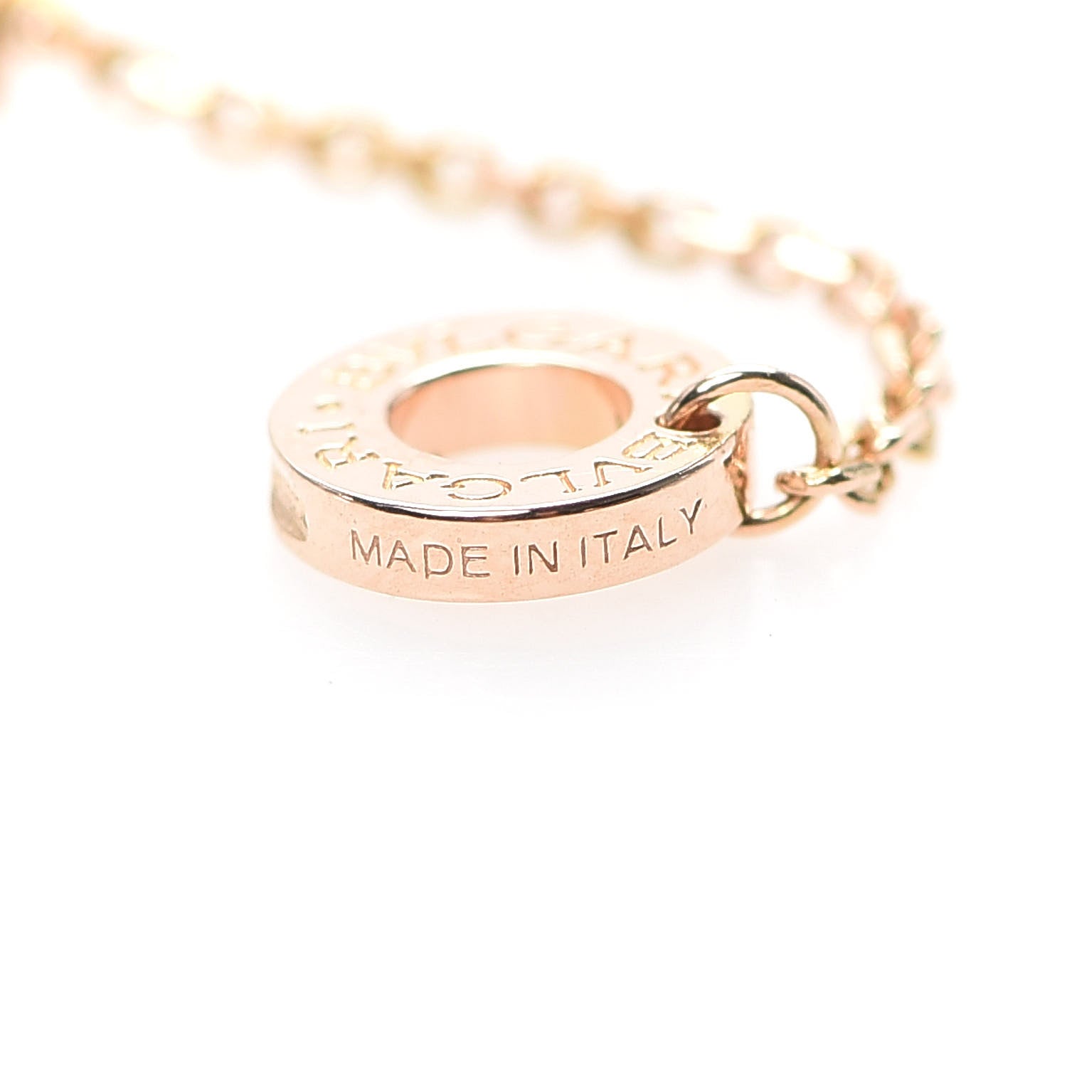 Bulgari 18K Rose Gold Mother of Pearl Divas' Dream Bracelet SM 7 of 8