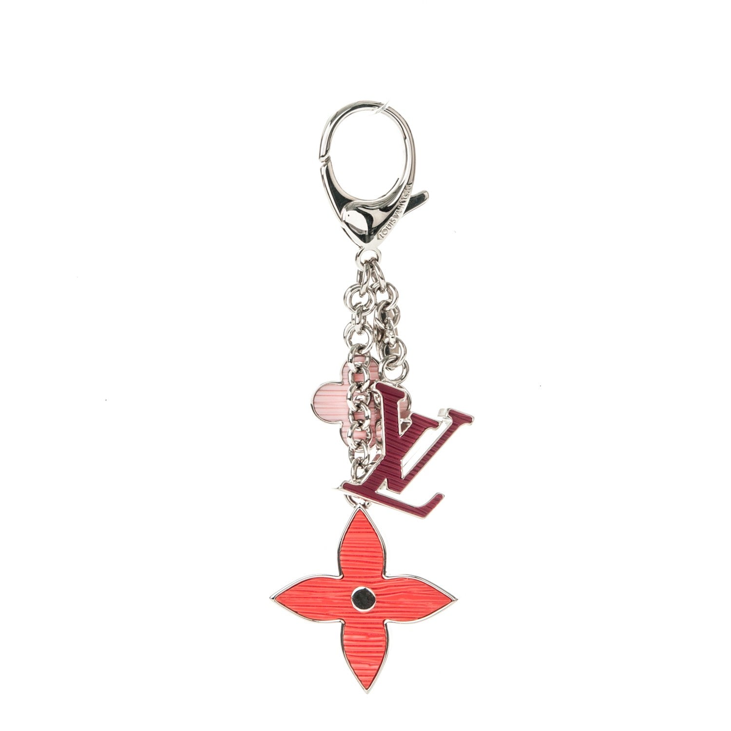 Louis Vuitton Fleur d'Epi Bag Charm BB Pink 1 of 3