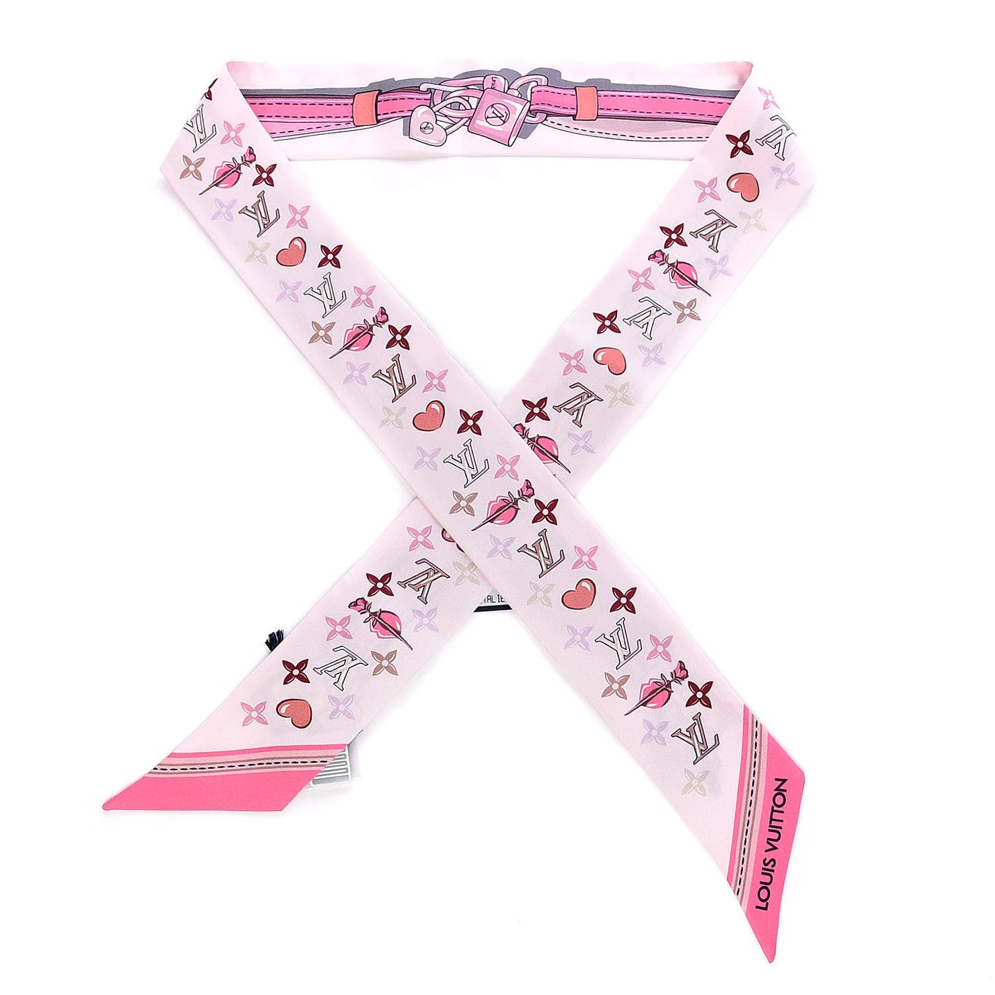 Silk Monogram A la Folie BB Bandeau Light Pink