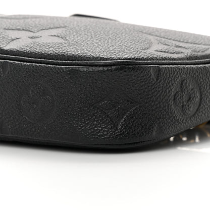 Louis Vuitton Empreinte Monogram Giant Multi Pochette Accessories Large Pochette Black 9 of 11