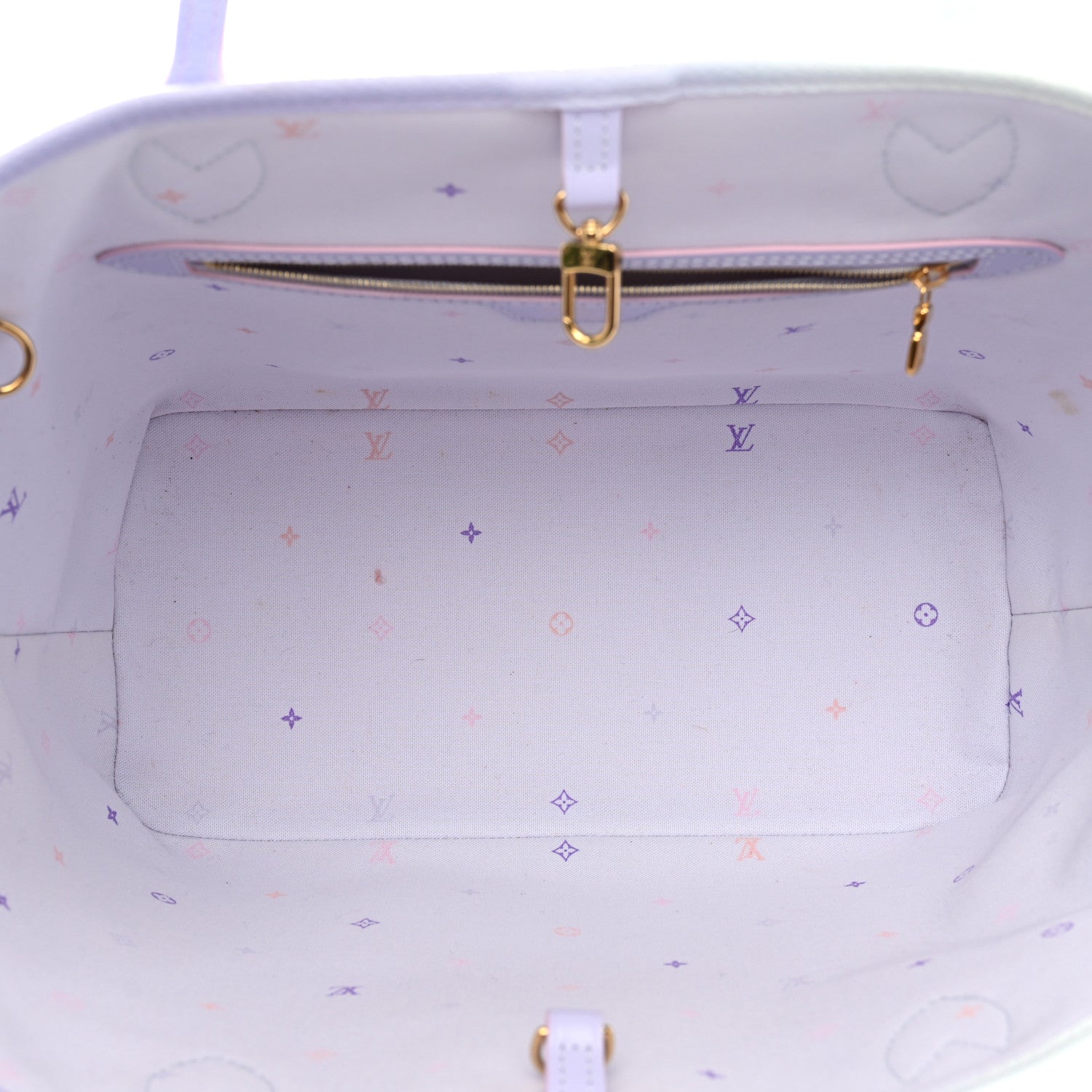 Louis Vuitton Monogram Giant Spring In The City Neverfull MM Sunrise Pastel 7 of 11