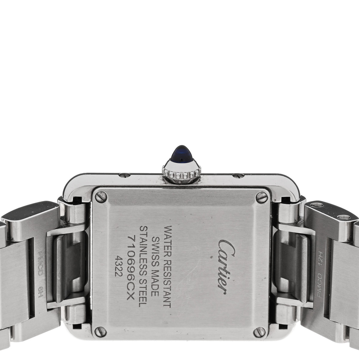 Cartier Stainless Steel 22mm Tank Must Quartz Watch 4 of 5