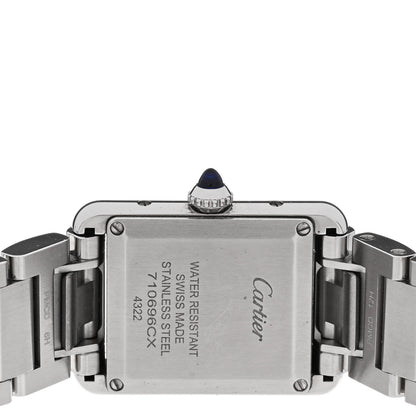 Cartier Stainless Steel 22mm Tank Must Quartz Watch 4 of 5
