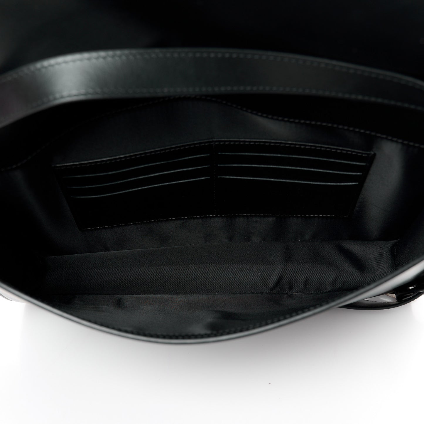 Calfskin Cargo Modular Messenger Bag Black