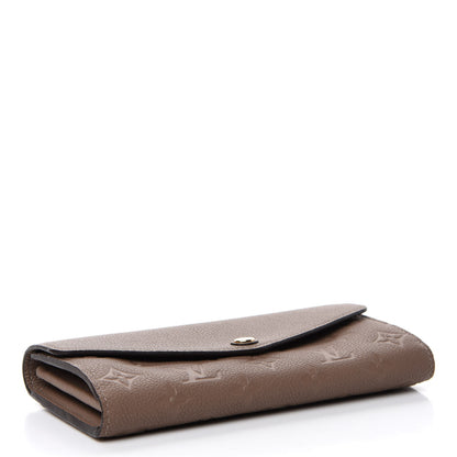 Louis Vuitton Empreinte Sarah Wallet NM Taupe Glace 4 of 8