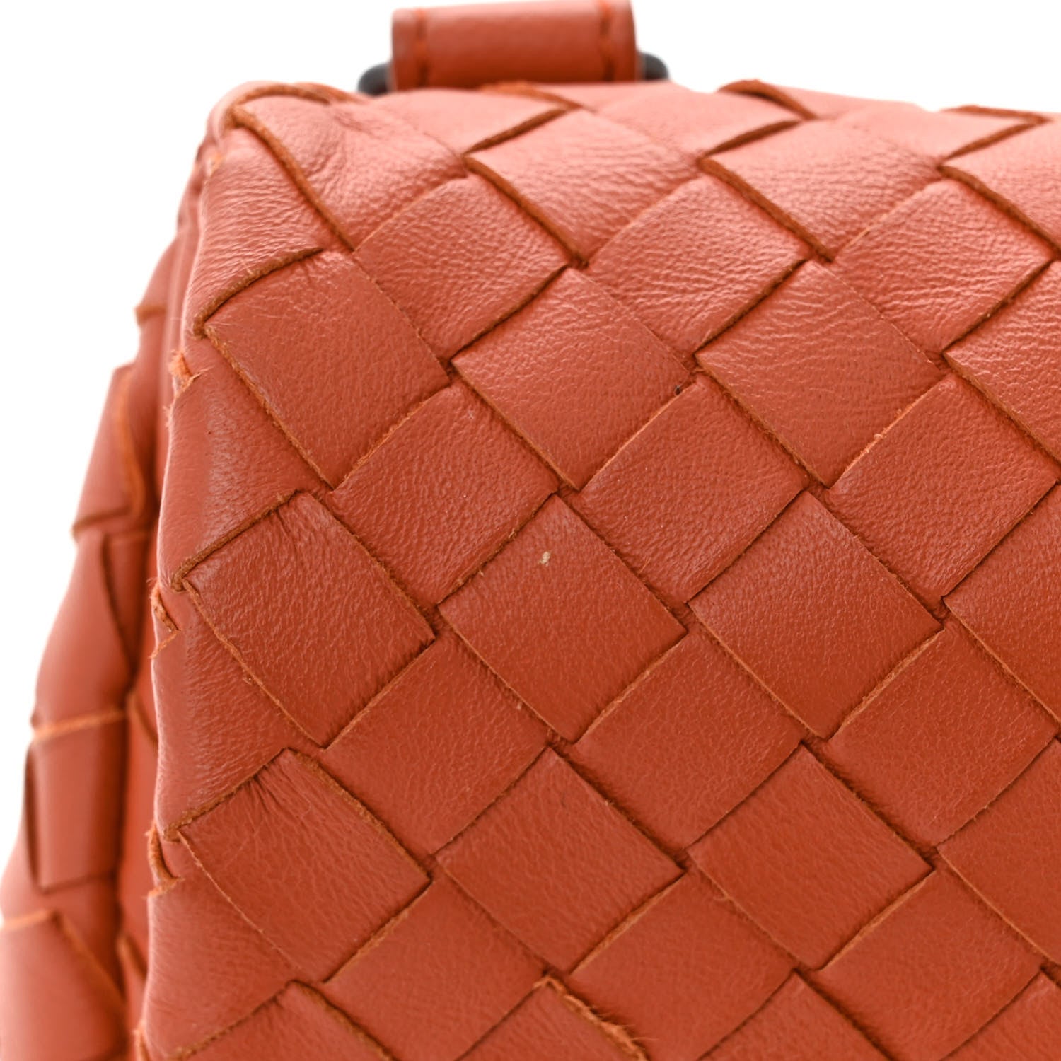 Bottega Veneta Nappa Intrecciato Baby Olimpia Shoulder Bag Orange 14 of 14