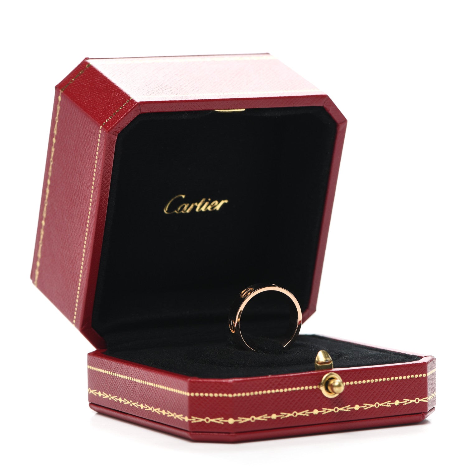 Cartier 18K Pink Gold 5.5mm LOVE Ring 53 6.25 5 of 5