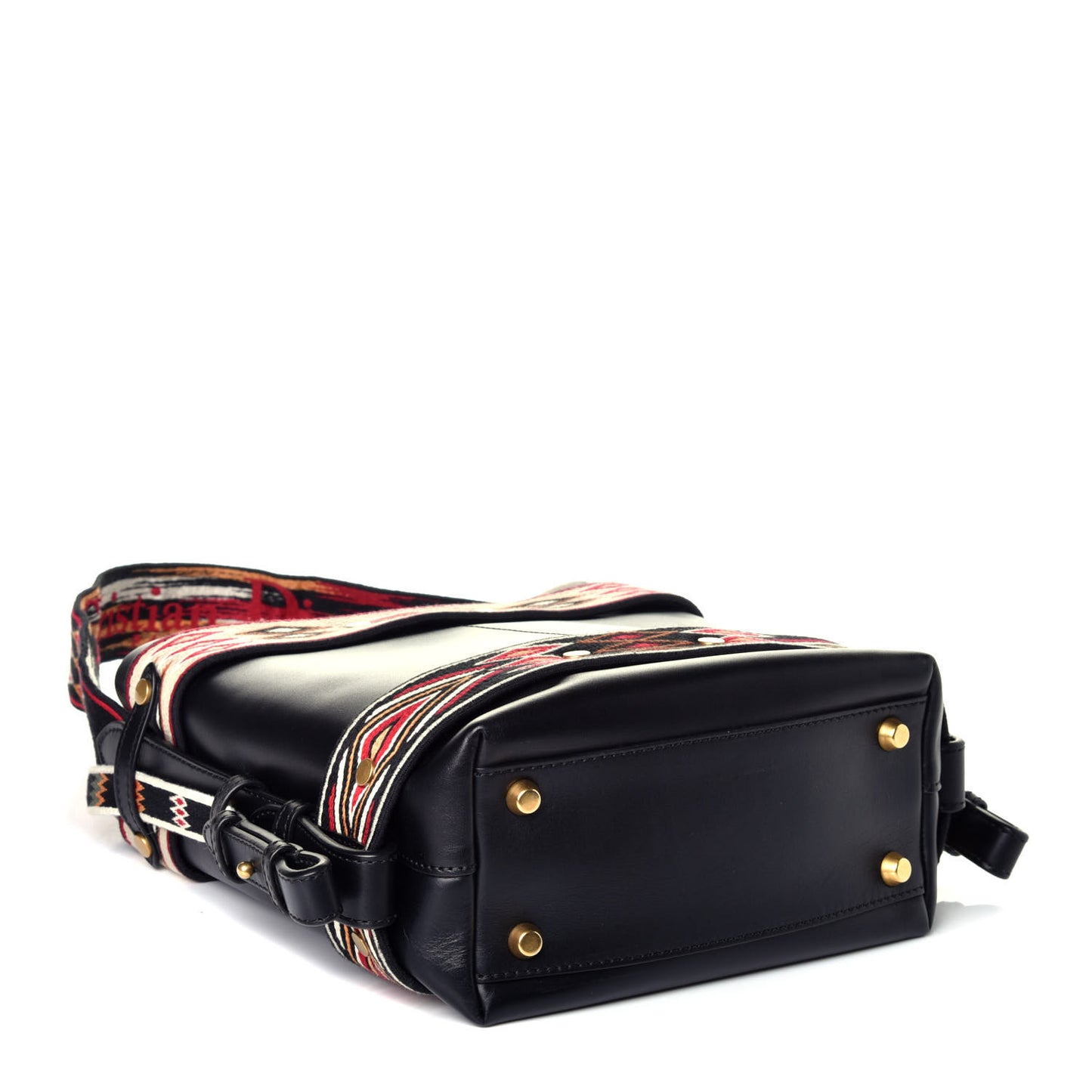 Smooth Calfskin DiorOdeo Small Hobo Black