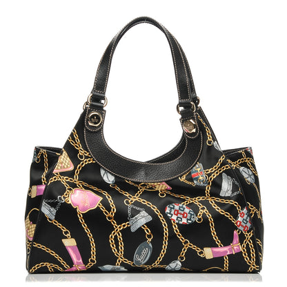 Gucci Satin Medium Charmy Shoulder Bag Multicolor 1 of 7