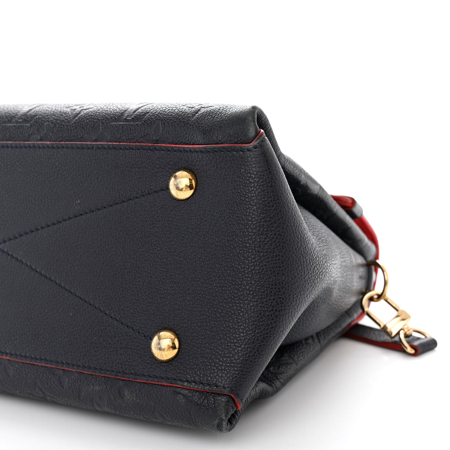 Empreinte Georges MM Marine Rouge