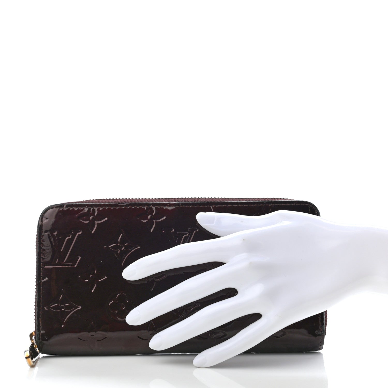Louis Vuitton Vernis Zippy Wallet Amarante 2 of 9