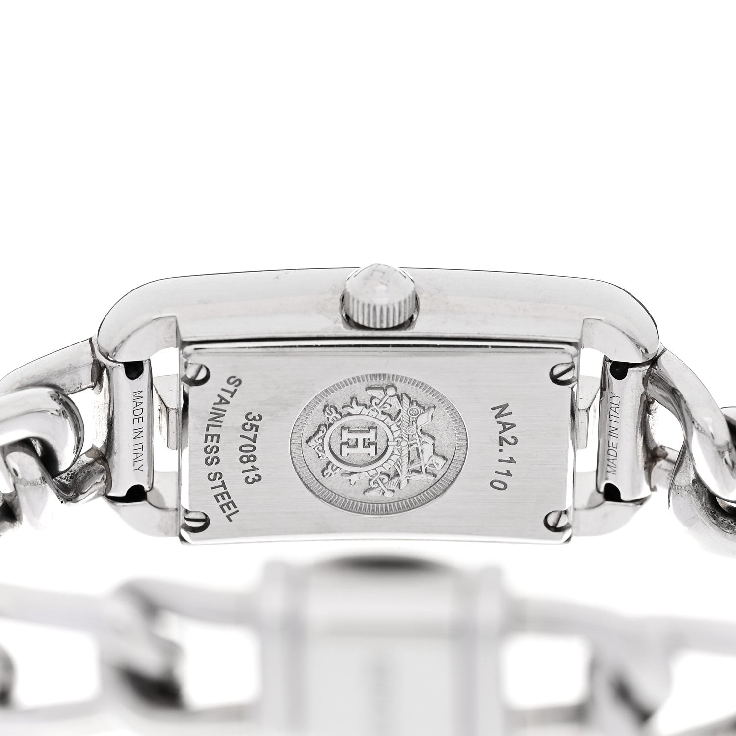 Hermes Stainless Steel 17mm Nantucket Quartz Watch 4 of 5