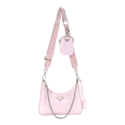 Prada Nylon Re-Edition 2005 Shoulder Bag Alabastro 1 of 10