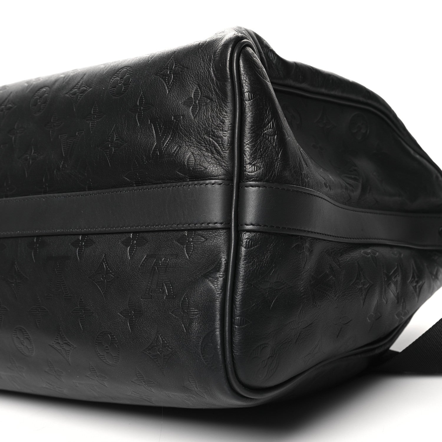 Louis Vuitton Calfskin Shadow Monogram Mens Speedy Bandouliere 40 9 of 9