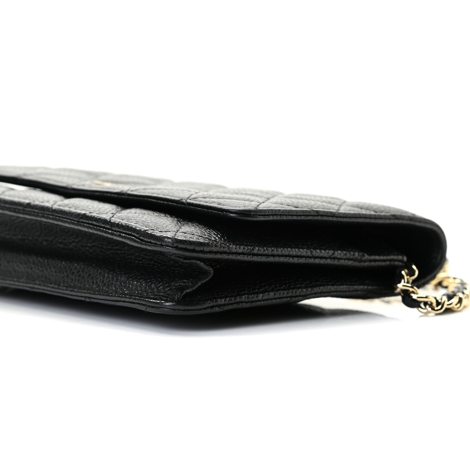 Chanel Caviar Quilted Wallet On Chain WOC Black 5 of 9