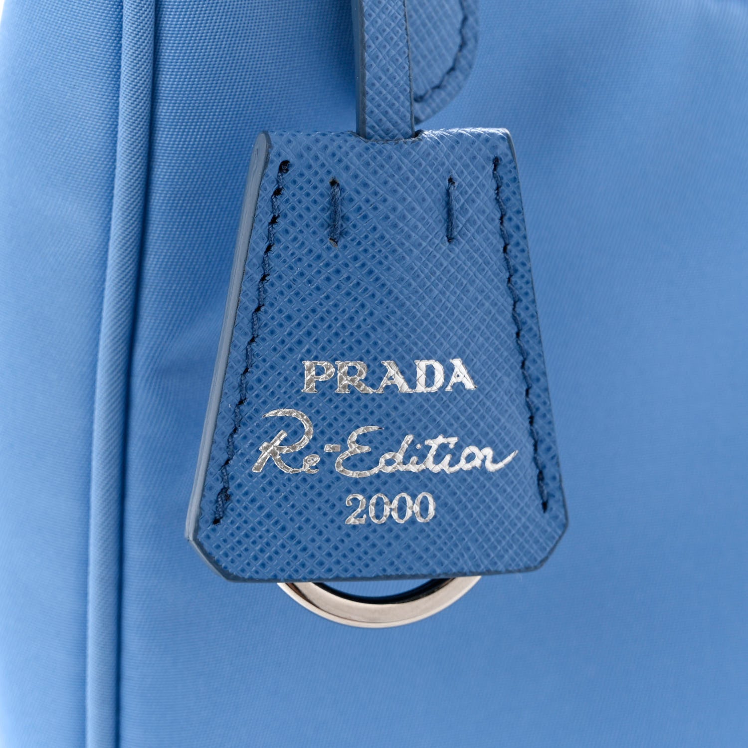 Prada Re-Nylon Saffiano Mini Re-Edition 2000 Bag Pervinca 9 of 9