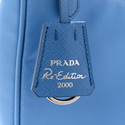 Prada Re-Nylon Saffiano Mini Re-Edition 2000 Bag Pervinca 9 of 9