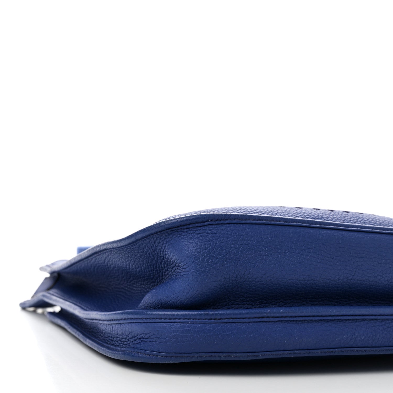 Hermes Taurillon Clemence Evelyne III GM Bleu Electrique 9 of 10