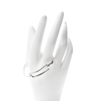 Tiffany Sterling Silver Rectangle Bangle Bracelet 2 of 6