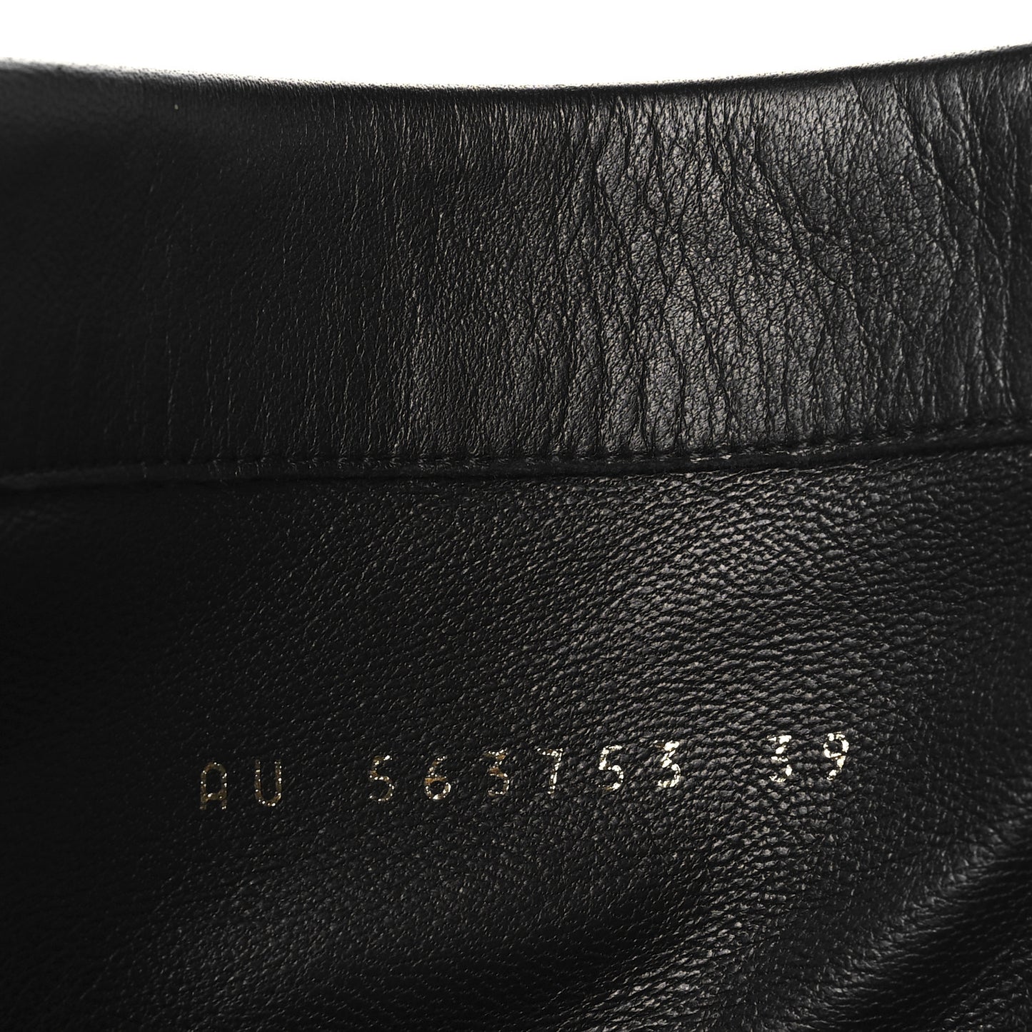 Calfskin Opyum Ankle Boots 39 Black